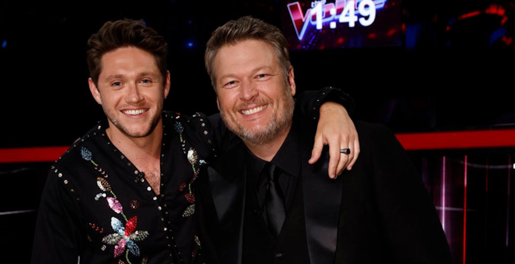 THE VOICE -- “Finale, Part 2” Episode 2316B -- Pictured: (l-r) Niall Horan, Blake Shelton --