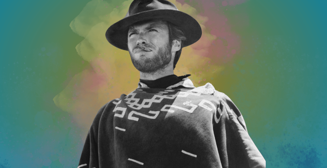 Clint Eastwood as The Man With No Name in the 1965 Italian-made Western For a Few Dollars More