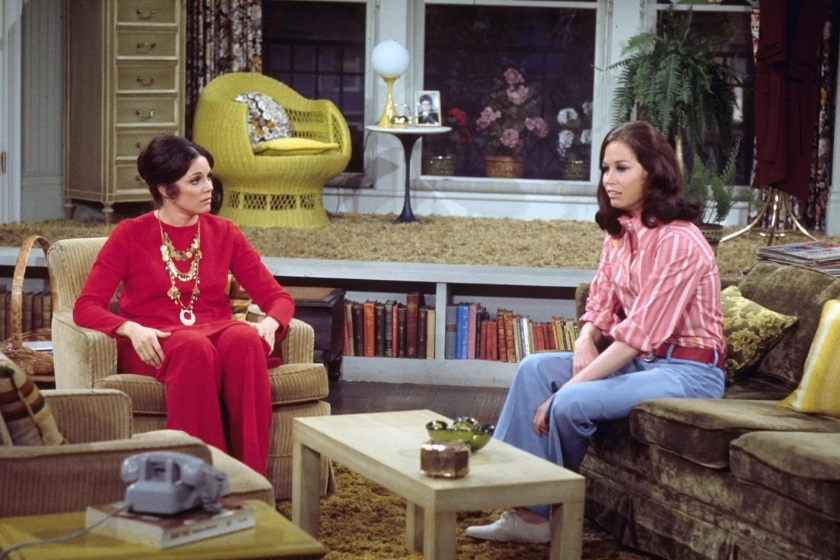 The Mary Tyler Moore Show living room set