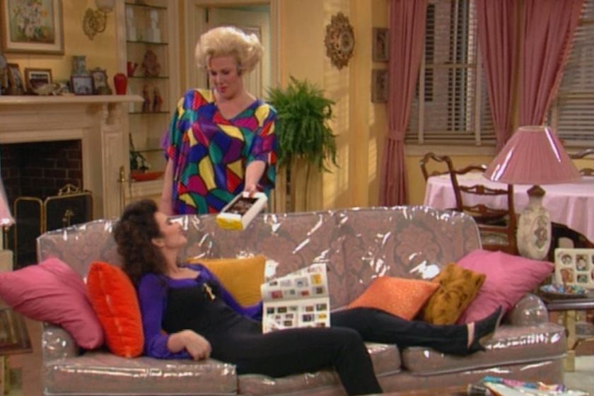 The Nanny living room set