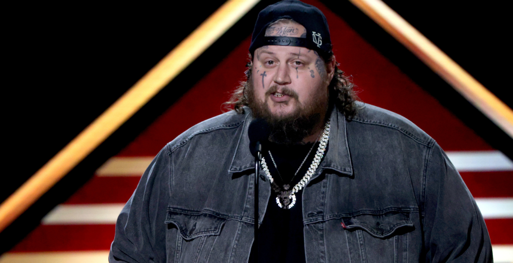 Singer/Songwriter Jelly Roll speaks onstage at the 2023 NHL Awards at Bridgestone Arena on June 26, 2023 in Nashville, Tennessee.