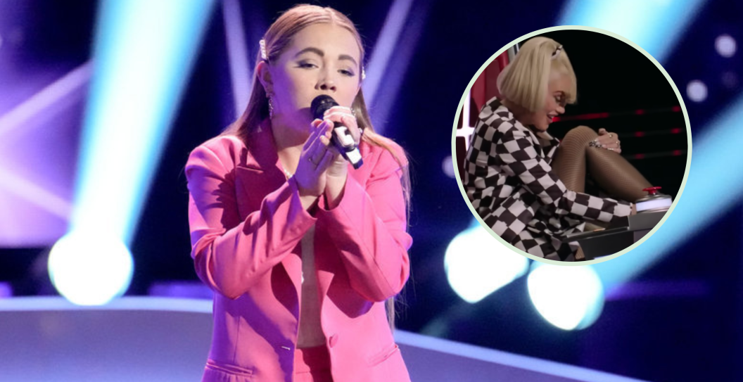 Josslyn Rose performs on "The Voice"/ Gwen Stefani on "The Voice"