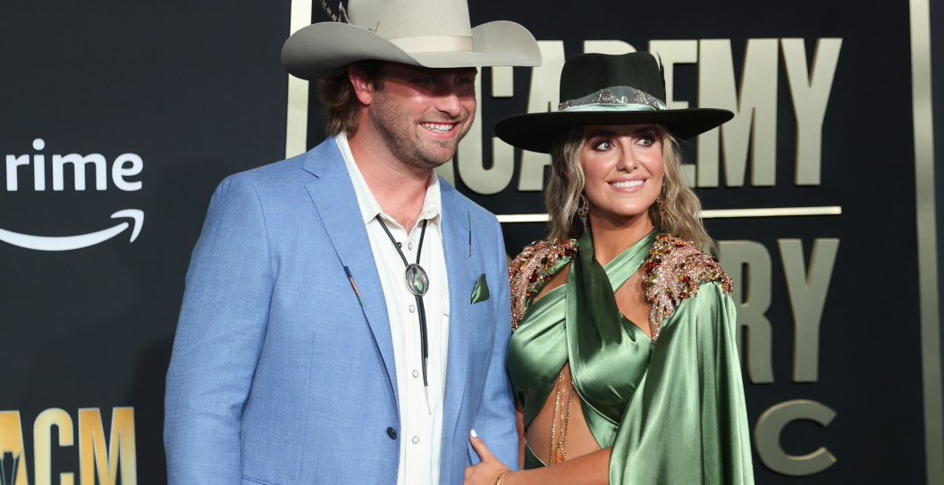 (L-R) Devlin Hodges and Lainey Wilson attend the 58th Academy Of Country Music Awards at The Ford Center at The Star on May 11, 2023 in Frisco, Texas.