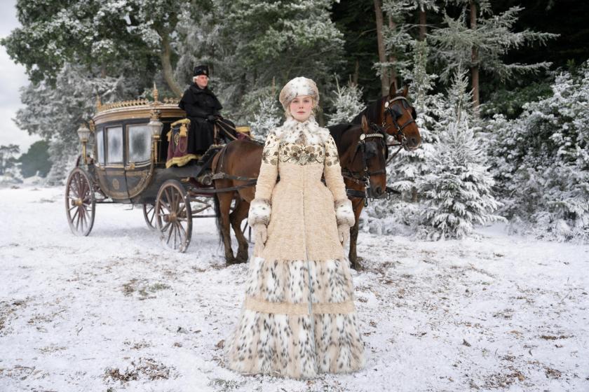 Elle Fanning in Hulu's The Great