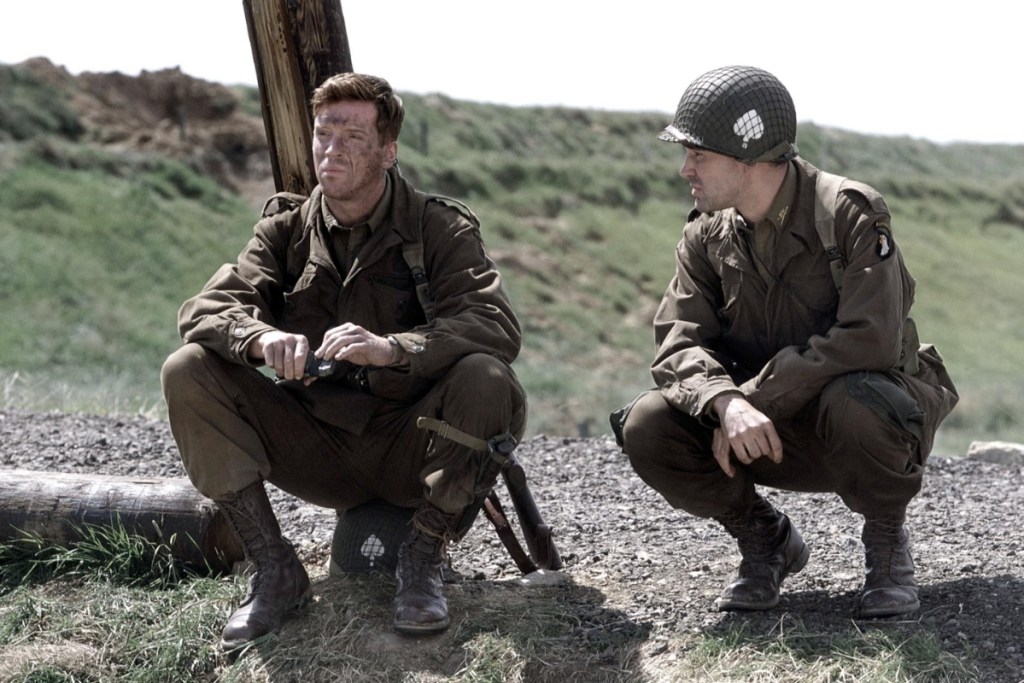Damian Lewis and Ron Livingston in 'Band of Brothers.' (Dreamworks SKG/HBO)