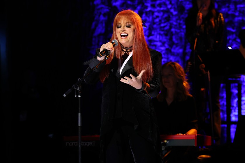 NASHVILLE, TENNESSEE - OCTOBER 22: (EDITORIAL USE ONLY) Wynonna Judd performs onstage during the Class of 2023 Medallion Ceremony at Country Music Hall of Fame and Museum on October 22, 2023 in Nashville, Tennessee.