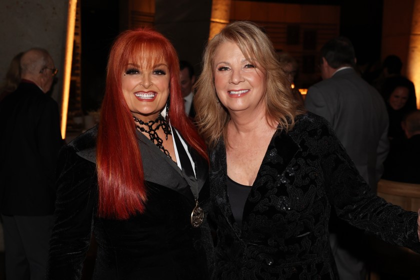 (L-R) Wynonna Judd and honoree Patty Loveless attend the Class of 2023 Medallion Ceremony at Country Music Hall of Fame and Museum on October 22, 2023 in Nashville, Tennessee.