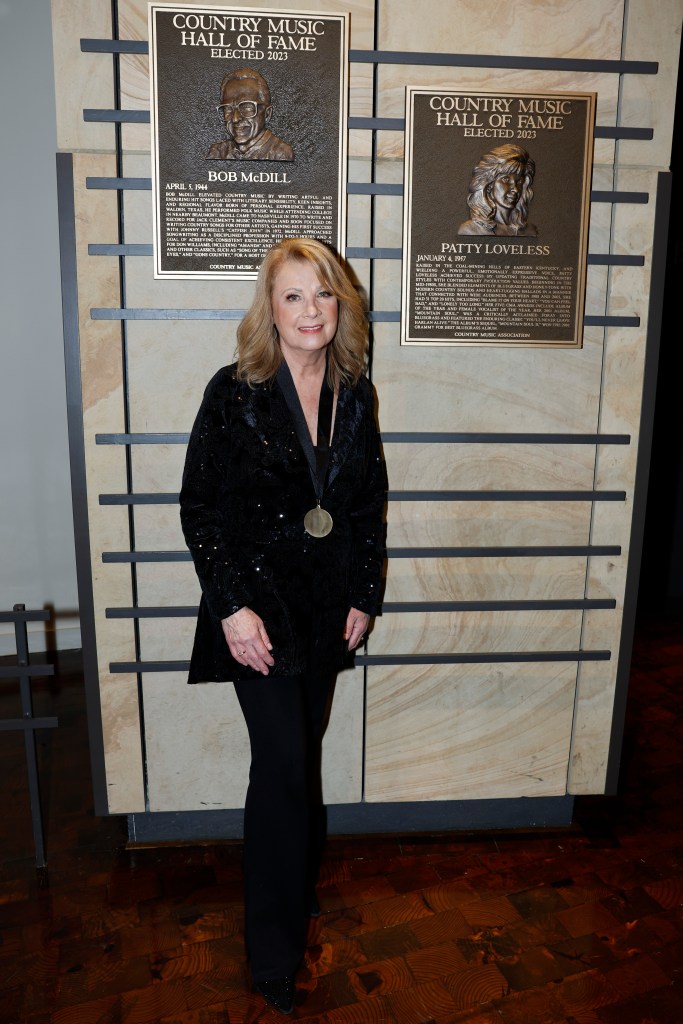  Honoree, Patty Loveless attends the Class of 2023 Medallion Ceremony at Country Music Hall of Fame and Museum on October 22, 2023 in Nashville, Tennessee. (Photo by Jason Kempin/Getty Images)
