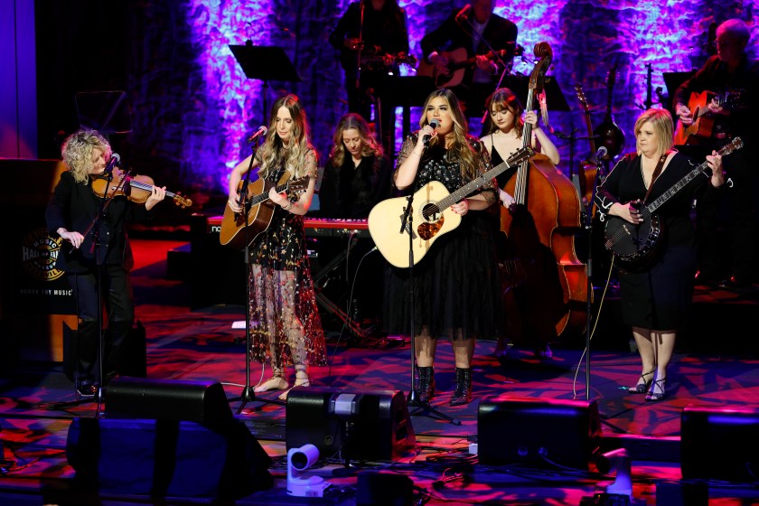 Sister Sadie performs onstage during the Class of 2023 Medallion Ceremony at Country Music Hall of Fame and Museum on October 22, 2023 in Nashville, Tennessee. (Photo by Jason Kempin/Getty Images)
