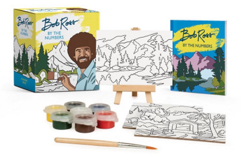bob ross painting set stocking stuffer