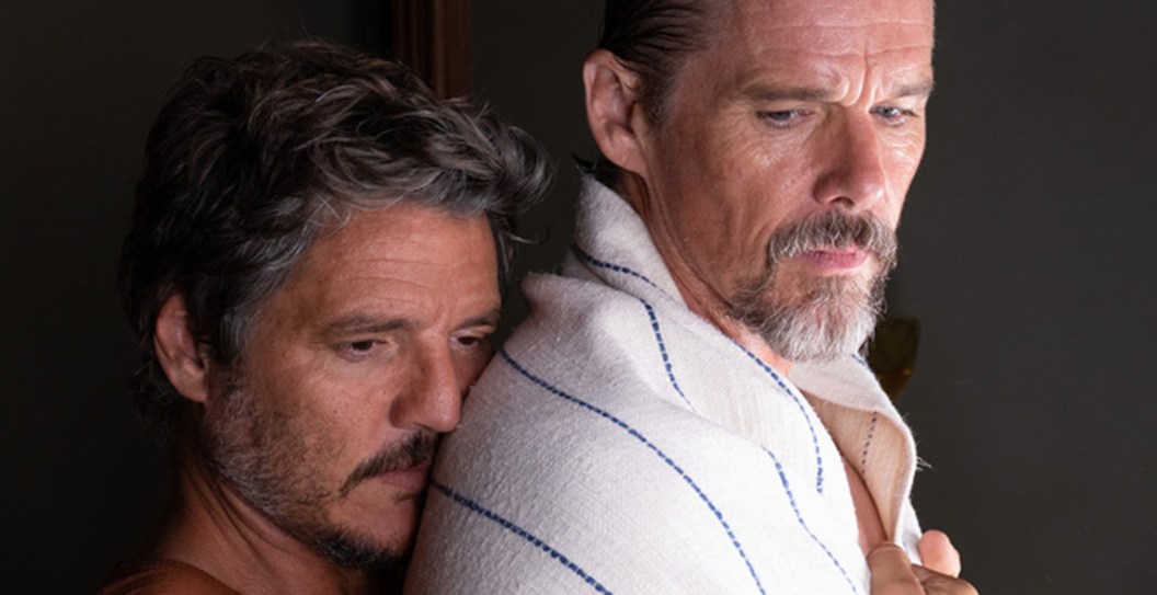 Pedro Pascal and Ethan Hawke in 'Strange Way of Life' (2023)