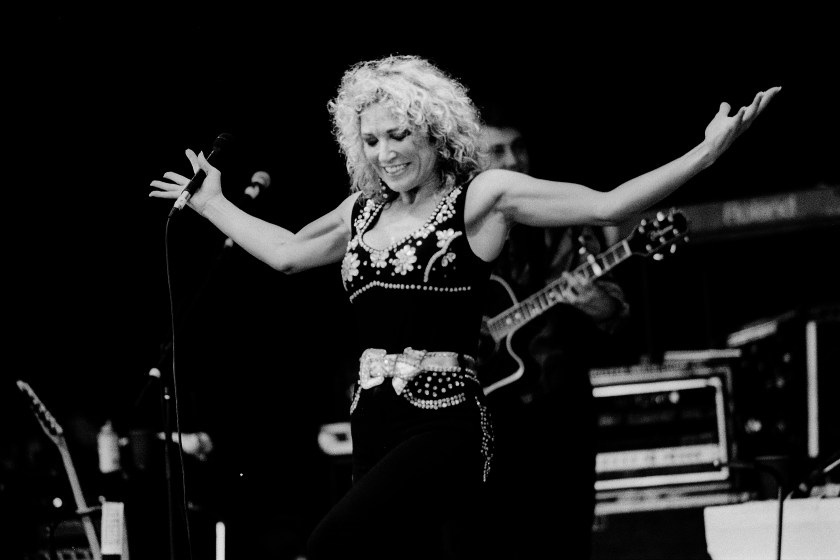 American Country and Pop musician Tanya Tucker performs on stage at the Poplar Creek Music TheaterHoffman Estates, Illinois, September 5, 1992. 