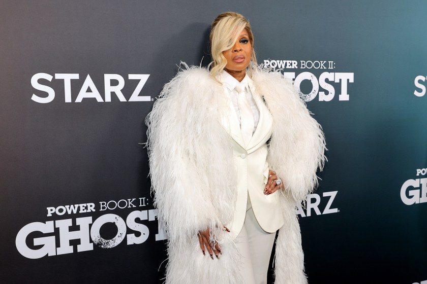 NEW YORK, NEW YORK - NOVEMBER 17: Mary J. Blige attends the Ghost Season 2 Premiere on November 17, 2021 in New York City.