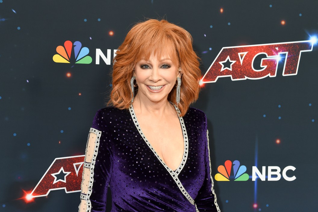 Reba McEntire at the "America's Got Talent" Red Carpet at the Hotel Dena on September 20, 2023 in Pasadena, California.