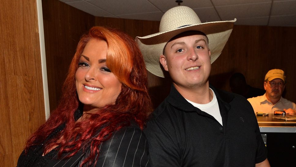 NASHVILLE, TN - SEPTEMBER 10: Wynonna Judd and Elijah Judd backstage at the 7th Annual ACM Honors at the Ryman Auditorium on September 10, 2013 in Nashville, Tennessee.
