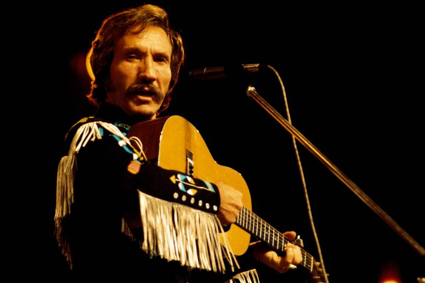 UNITED KINGDOM - APRIL 01: WEMBLEY EMPIRE POOL Photo of Marty ROBBINS, performing live onstage at the Country Music Festival