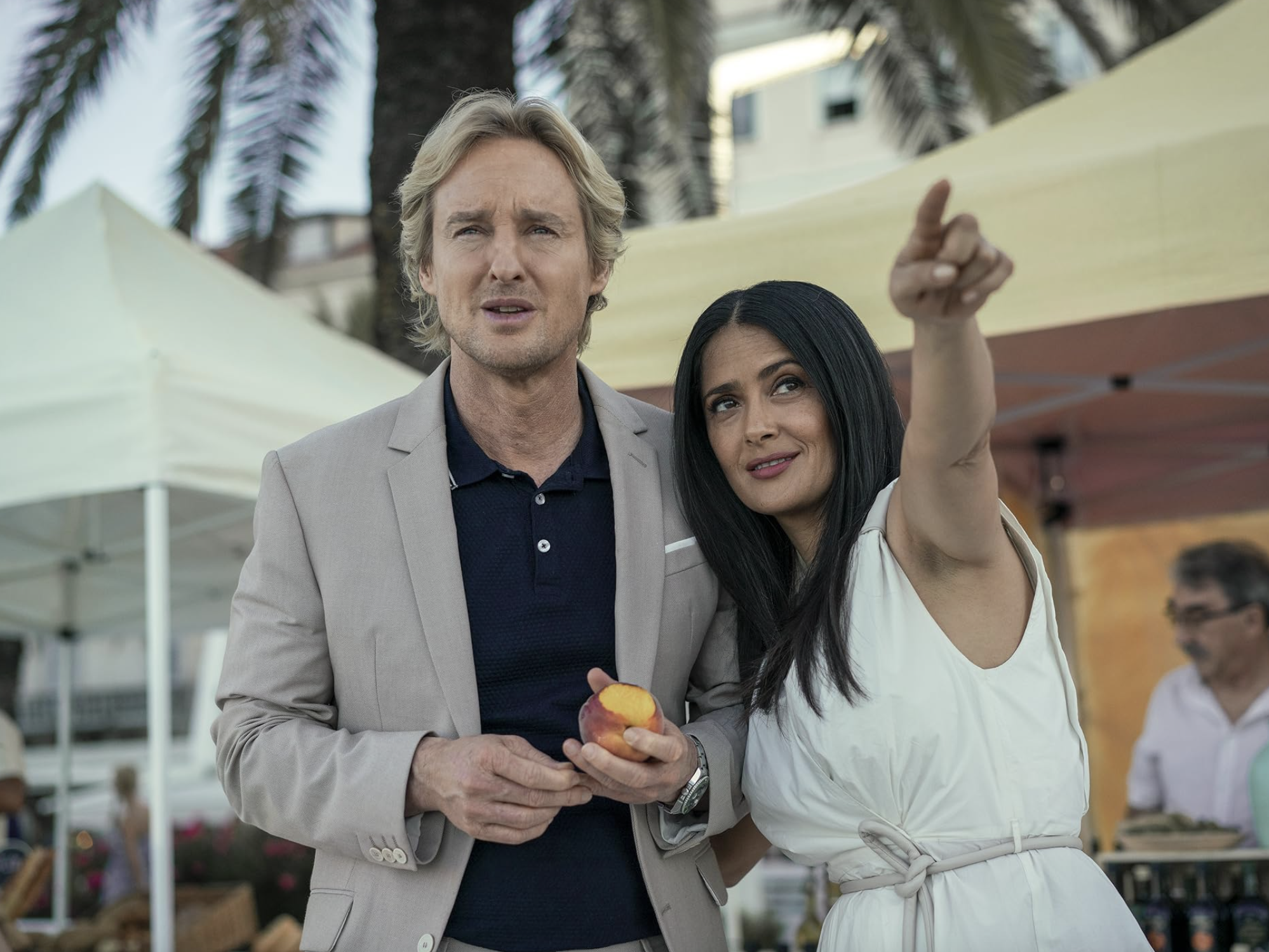 Owen Wilson and Salma Hayek in "Bliss"