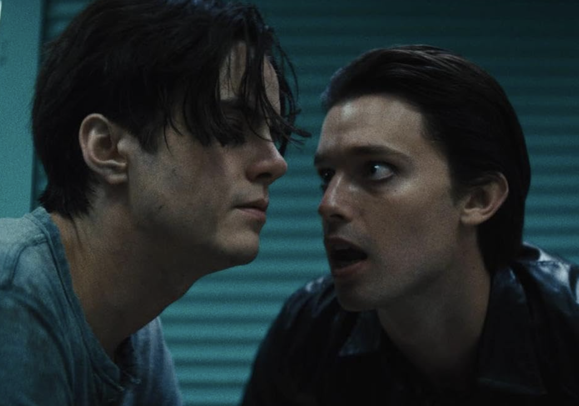 Miles Robbins and Patrick Schwarzenegger in Daniel Isn't Real (2019)