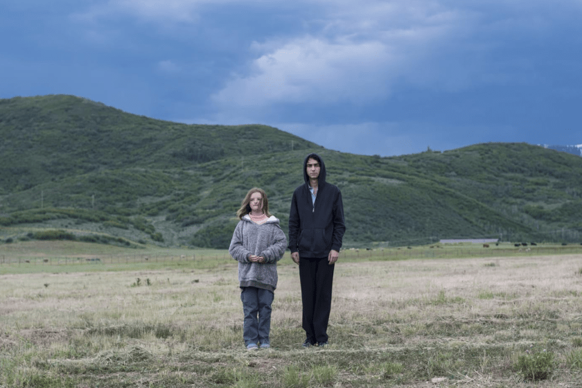 Alex Wolff and Milly Shapiro in Hereditary (2018)