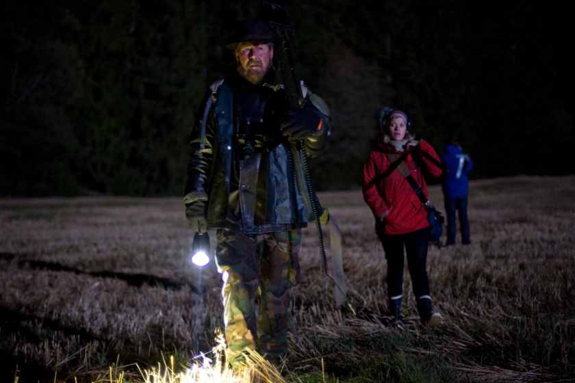 Otto Jespersen and Johanna Mørck in Troll Hunter (2010)