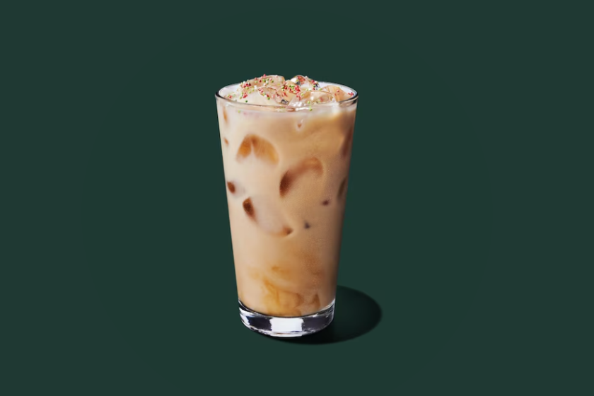 Iced Sugar Cookie Almondmilk Latte