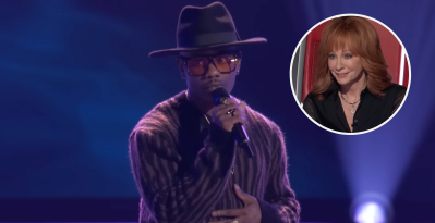 Mac Royals performs on "The Voice"/ Reba McEntire on "The Voice"