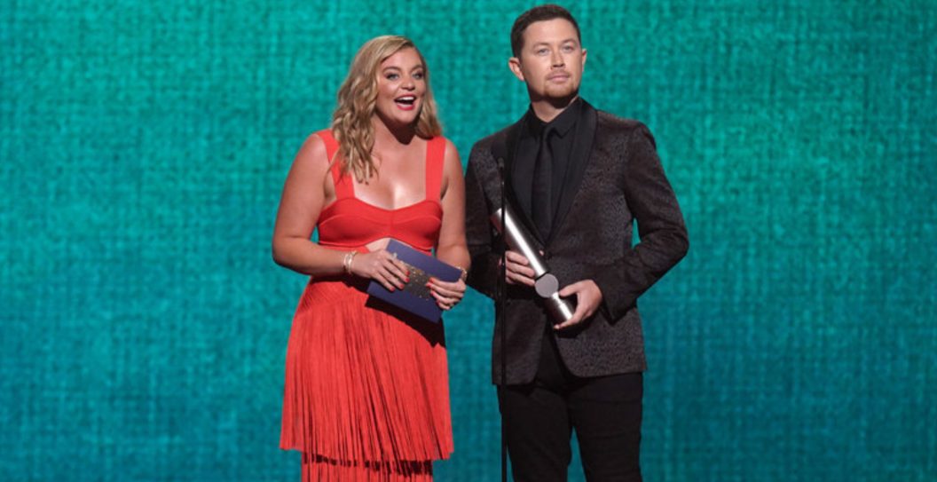 Lauren Alaina and Scotty McCreery at the People's Choice Country Awards