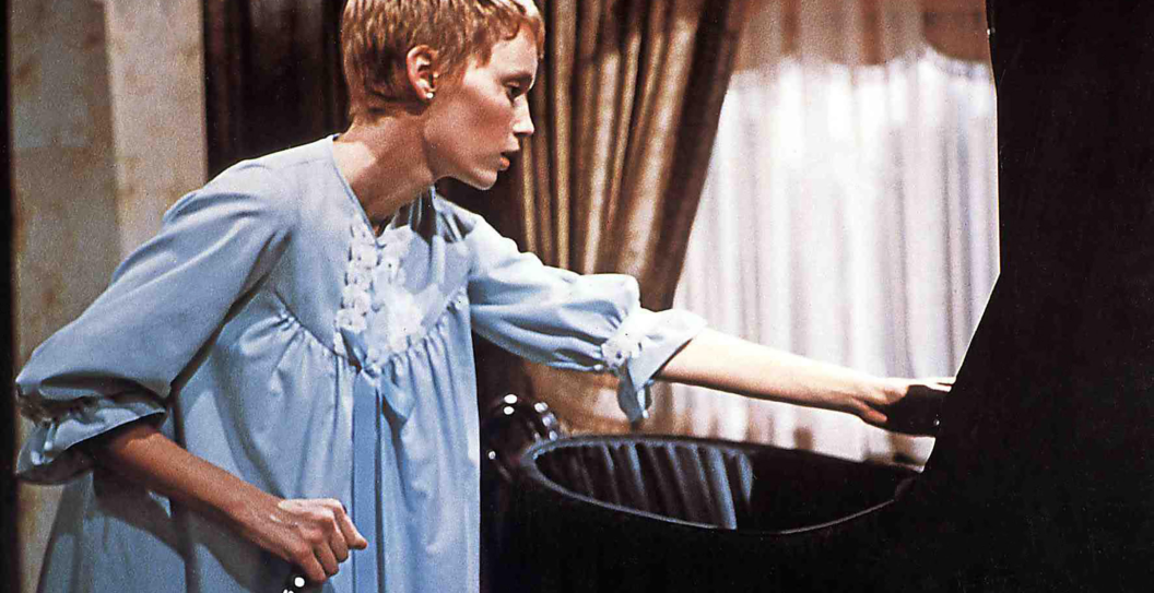 Rosemary's Baby, USA, 1968 Director: Roman Polanski Actors/Stars: Mia Farrow, John Cassavetes, Ruth Gordon.