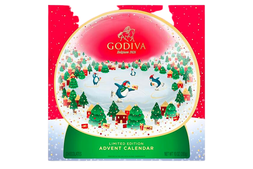 Godiva chocolate advent calendar