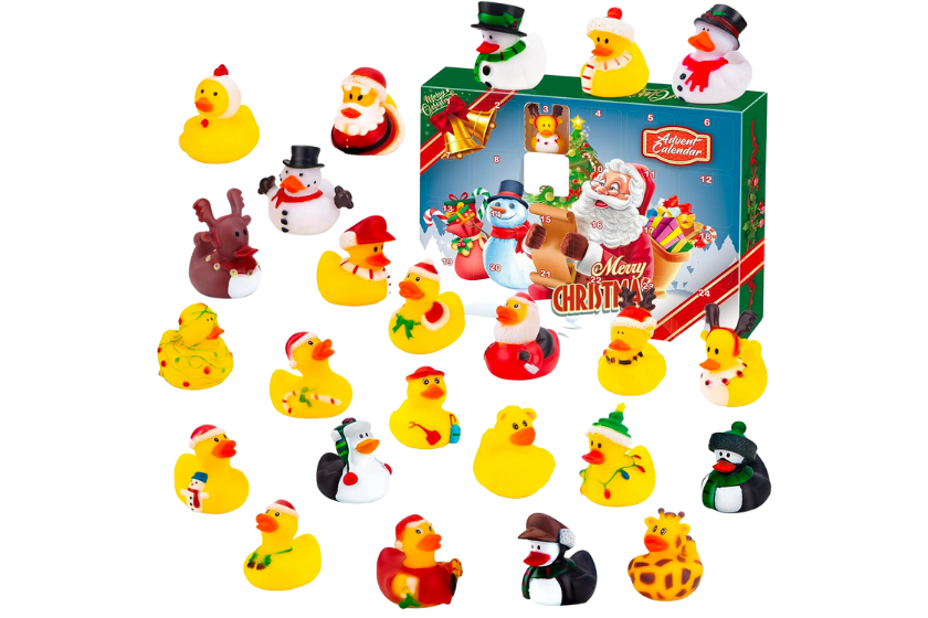 rubber duck advent calendar