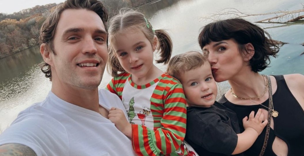 Shenae Grimes-Beech husband and children Instagram photo