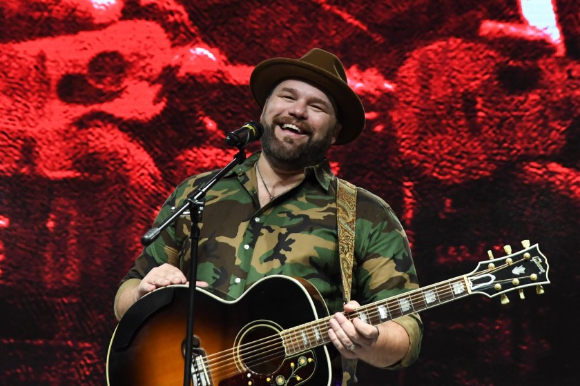 LAS VEGAS, NEVADA - DECEMBER 09: Singer/songwriter James Otto performs during the Daryle Singletary's 'Keepin' it Country' hosted by Andy Griggs show during the National Finals Rodeo's Cowboy Christmas at the Las Vegas Convention Center on December 09, 2019 in Las Vegas, Nevada.
