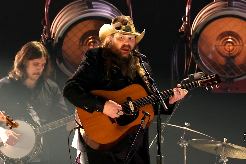 - NOVEMBER 09: Chris Stapleton performs onstage at The 56th Annual CMA Awards at Bridgestone Arena on November 09, 2022 in Nashville, Tennessee.