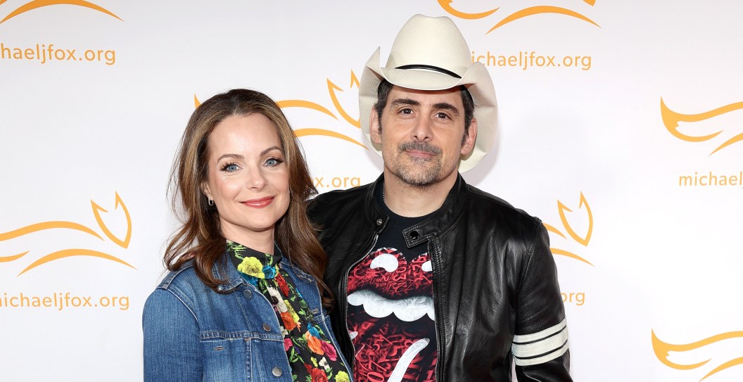 NASHVILLE, TENNESSEE - APRIL 26: (L-R) Kimberly Williams-Paisley and Brad Paisley attend "A Country Thing Happened On The Way To Cure Parkinson's" benefitting The Michael J. Fox Foundation, at The Fisher Center for the Performing Arts on April 26, 2023 in Nashville, Tennessee.