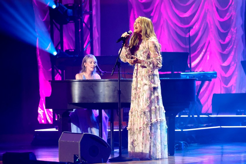 NASHVILLE, TENNESSEE - AUGUST 23: Carly Pearce performs onstage during the 16th Annual Academy of Country Music Honors at Ryman Auditorium on August 23, 2023 in Nashville, Tennessee.