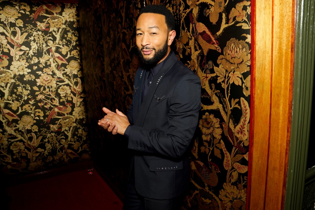 LOS ANGELES, CALIFORNIA - NOVEMBER 16: John Legend attends the GQ Men of the Year Party 2023 at Bar Marmont on November 16, 2023 in Los Angeles, California.