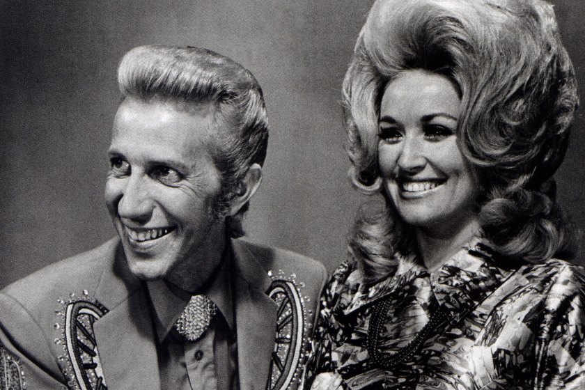 (AUSTRALIA OUT) Photo of Porter WAGONER and Dolly PARTON 