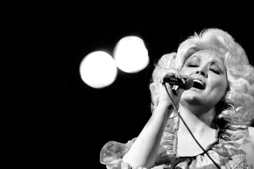 Dolly Parton performs at the Auditorium Theater in Chicago, Illinois, July 16, 1978.