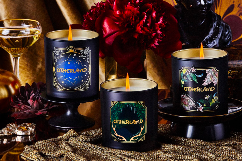 Otherland Gilded candle collection