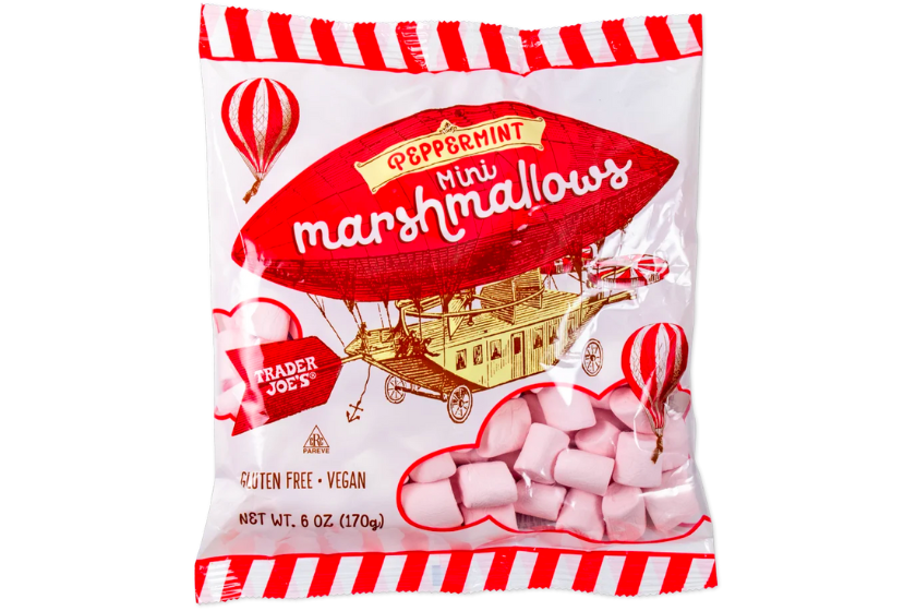Trader Joe's peppermint marshmallows