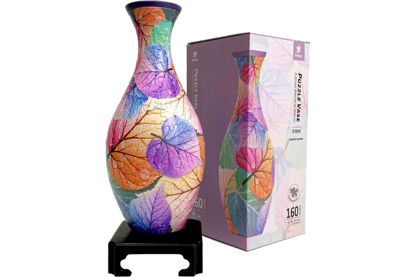 Puzzle vase gift under $50