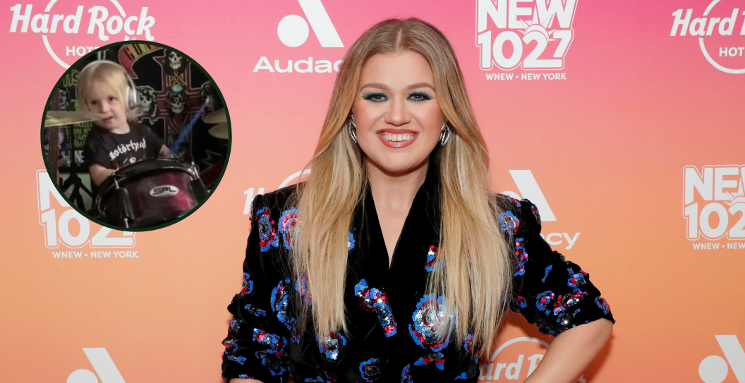 NEWARK, NEW JERSEY - OCTOBER 14: Kelly Clarkson attends Audacy's 10th Annual We Can Survive at Prudential Center on October 14, 2023 in Newark, New Jersey and screengrab from 'The Kelly Clarkson Show's' YouTube channel.
