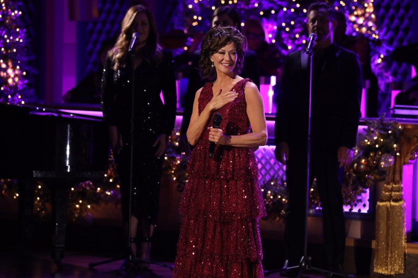 Amy Grant co-hosts and performs during 