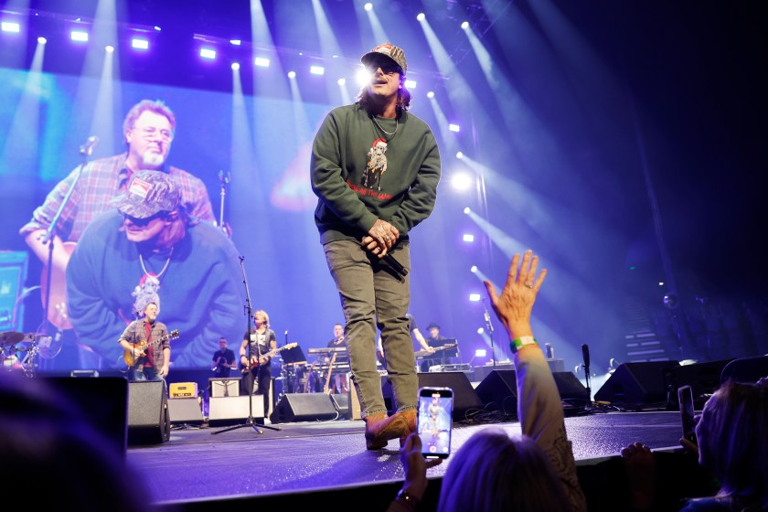 HARDY performs onstage for All for the Hall a concert hosted by Keith Urban and Vince Gill benefiting the Country Music Hall of Fame and Museum at Bridgestone Arena on December 05, 2023 in Nashville, Tennessee. (Photo by Jason Kempin/Getty Images for the Country Music Hall of Fame and Museum)