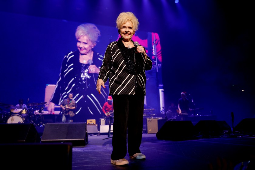 Brenda Lee performs onstage for All for the Hall a concert hosted by Keith Urban and Vince Gill benefiting the Country Music Hall of Fame and Museum at Bridgestone Arena on December 05, 2023 in Nashville, Tennessee. (Photo by Jason Kempin/Getty Images for the Country Music Hall of Fame and Museum)