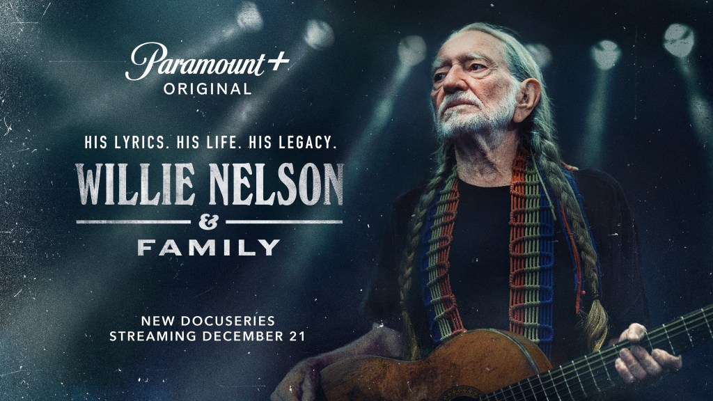 Key Art for Willie Nelson & Family, streaming on Paramount+, 2023. Photo Credit: Courtesy of Paramount+