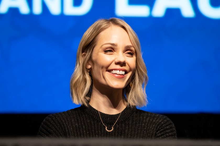 NEW ORLEANS, LOUISIANA - JANUARY 04: Laura Vandervoort speaks on stage during Wizard World Comic Con at Ernest N. Morial Convention Center on January 04, 2020 in New Orleans, Louisiana. 