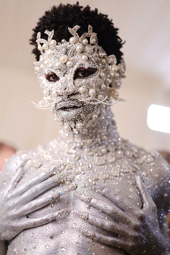 NEW YORK, NEW YORK - MAY 01: Lil Nas X attends The 2023 Met Gala Celebrating "Karl Lagerfeld: A Line Of Beauty" at The Metropolitan Museum of Art on May 01, 2023 in New York City.