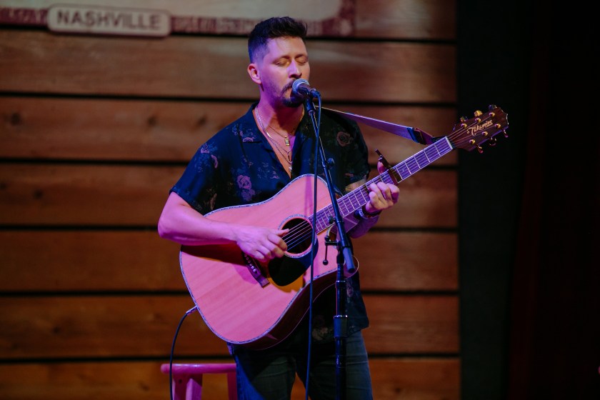 Chris Housman performs at the "Together In Action" Fundraising Concert, presented by Black Opry, at City Winery Nashville on August 15, 2023 in Nashville, Tennessee.