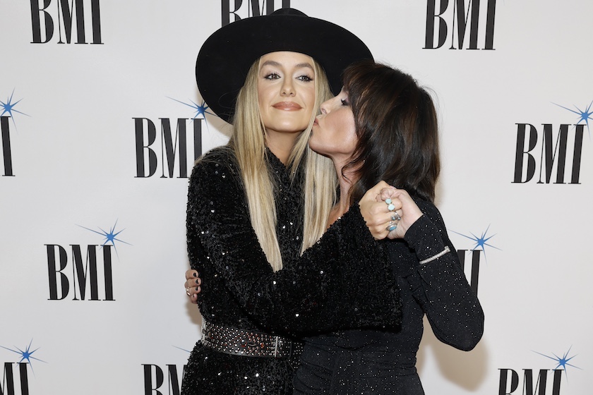 NASHVILLE, TENNESSEE - NOVEMBER 07: Lainey Wilson and Michelle Wilson attend the 2023 BMI Country Awards at BMI Nashville on November 07, 2023 in Nashville, Tennessee. 